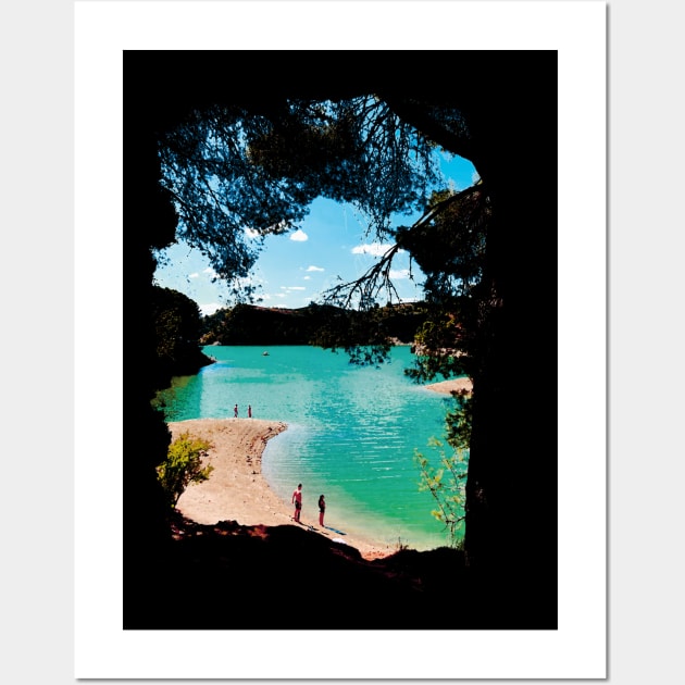 Andalusian Lake Wall Art by Graph'Contact